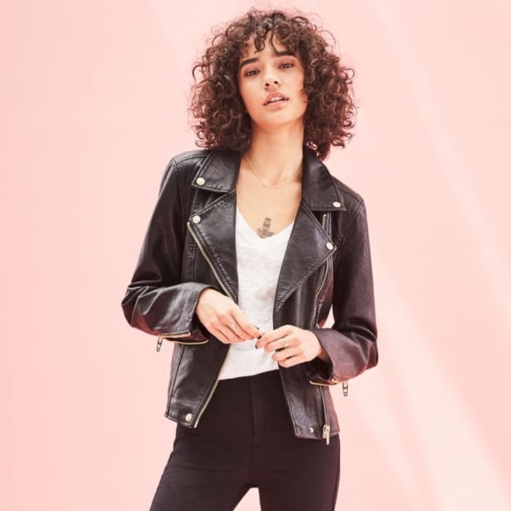 Blank NYC Life Changer Leather Jacket